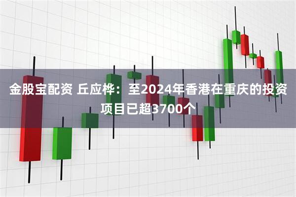 金股宝配资 丘应桦：至2024年香港在重庆的投资项目已超3700个