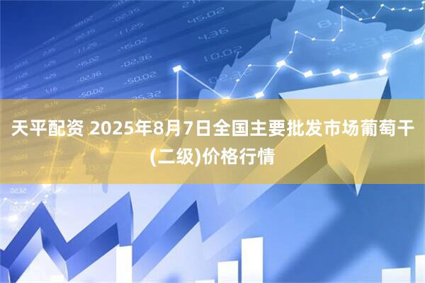 天平配资 2025年8月7日全国主要批发市场葡萄干(二级)价格行情