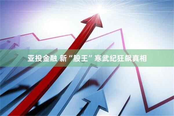 亚投金融 新“股王”寒武纪狂飙真相